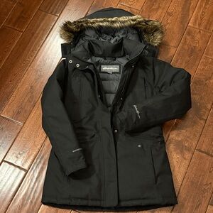 Eddie Bauer Black Down Coat size S